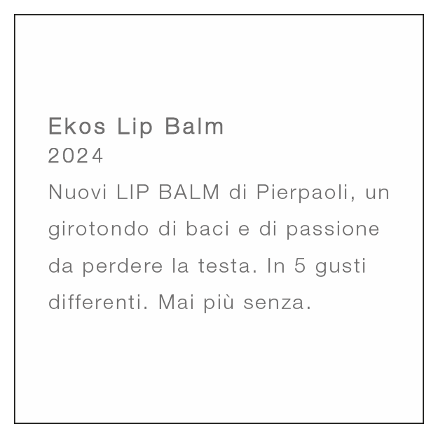 News descrizione lipbalm